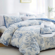 Jogo de Cama Azul Sereno